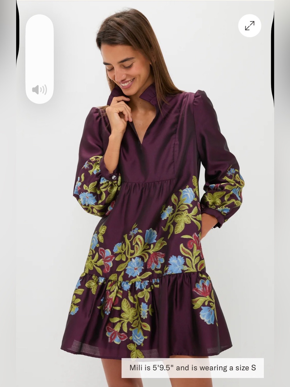 Tuckernuck Winetasting Dianthus Jacquard Palmerston Dress NWT